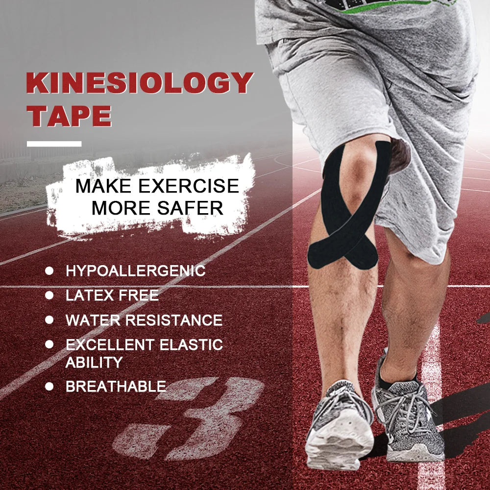 Precut Cotton Kinesiotape with Acrylic Adhesive