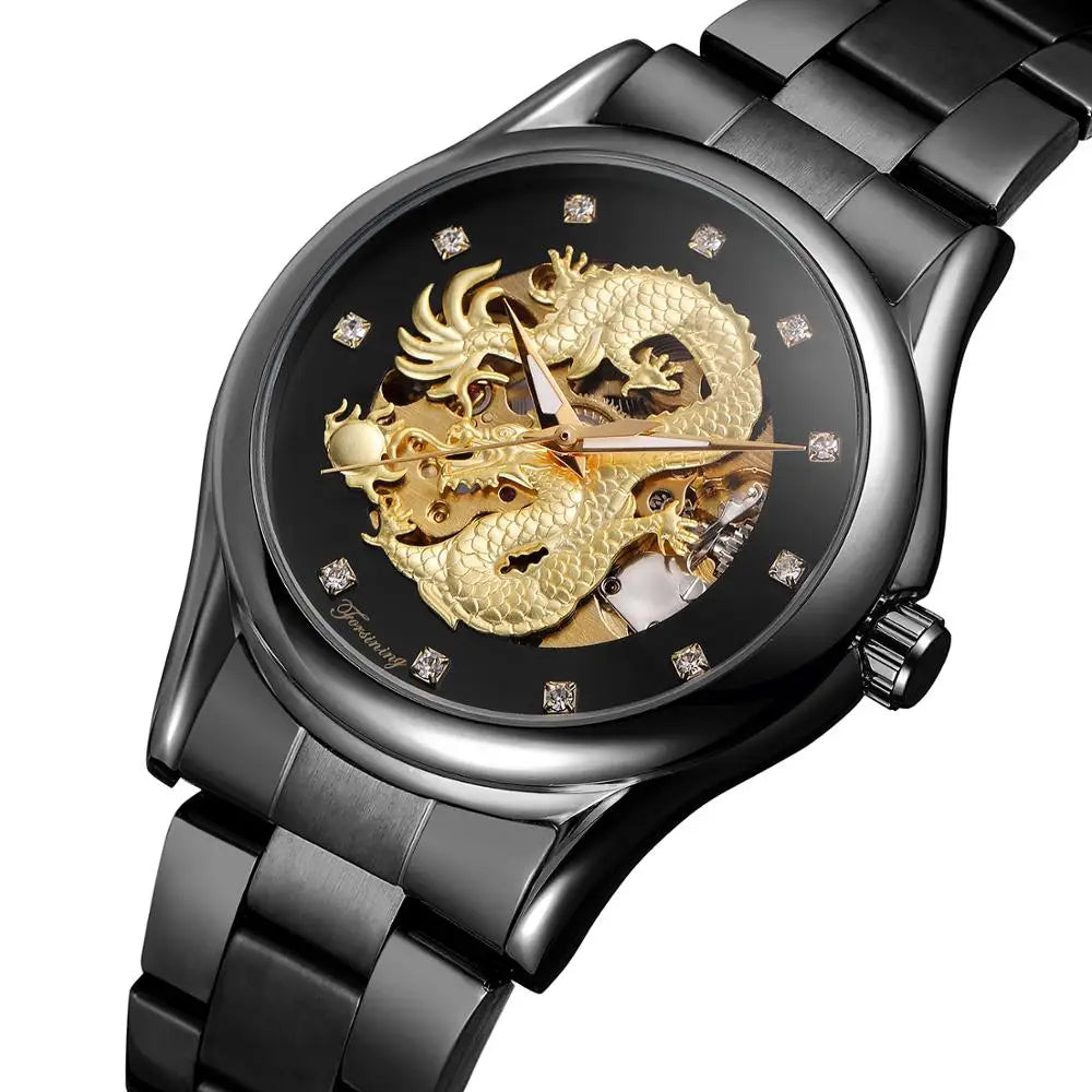 Luxury Gold Automatic Men's Watch