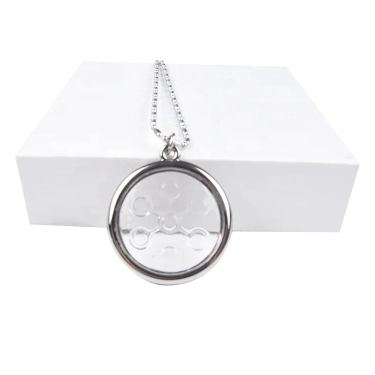 Green Bio-Scalar Energy Lava Stone Necklace
