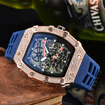 Luxury Diamond Quartz Watch