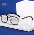 Men's Blue Light Blocking Metal Glasses Frame