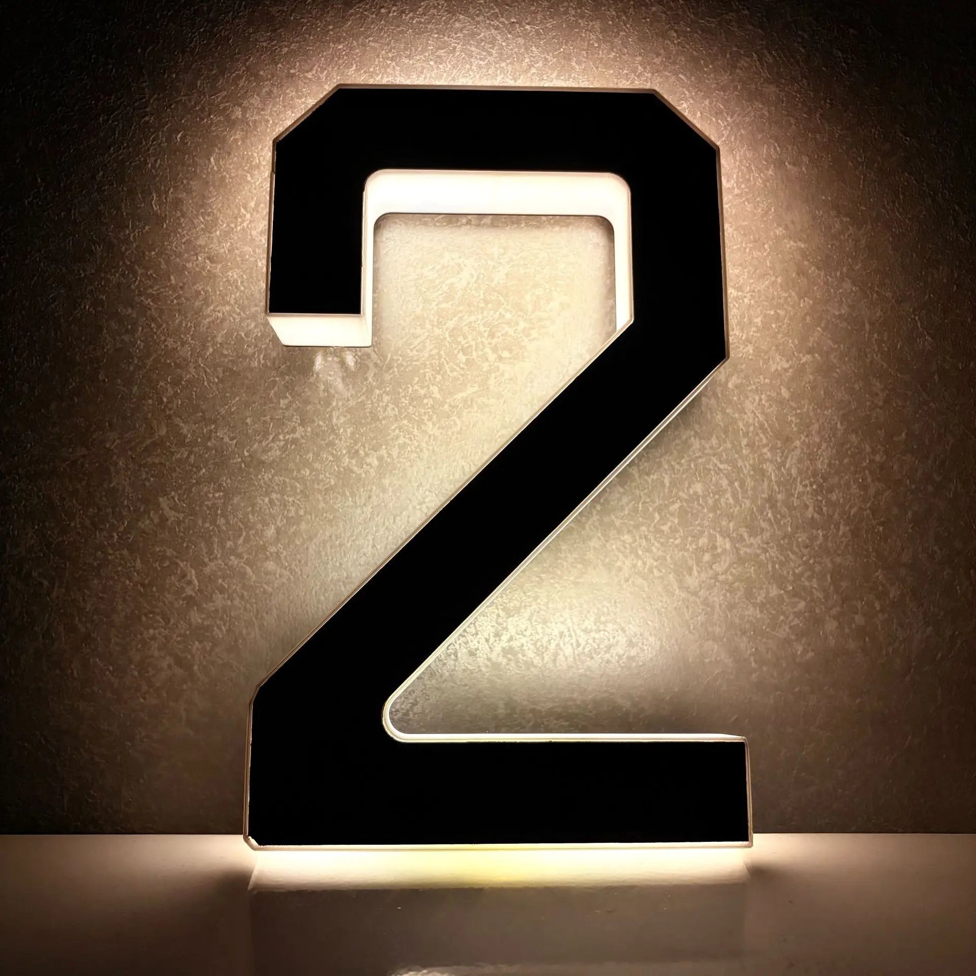 Waterproof LED Solar Address Number Sign