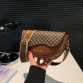 Vintage Texture Single Shoulder Bag for Women New Trendy