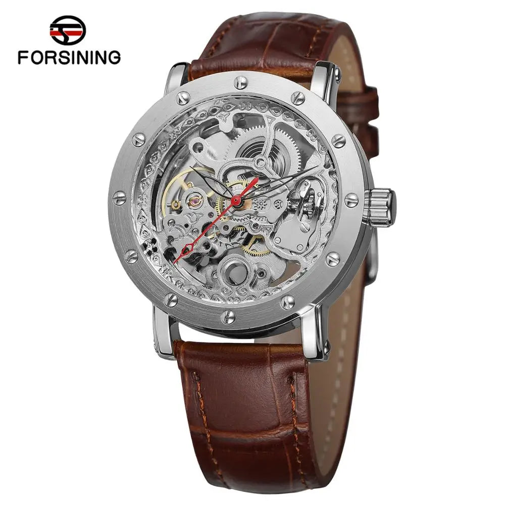 Forsining Leather Automatic Men's Watch