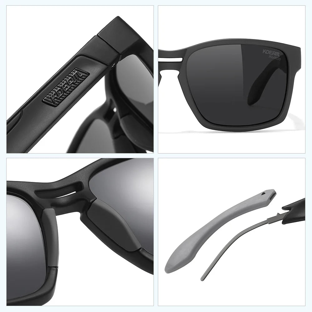 KDEAM Men's Polarized Sports Sunglasses
