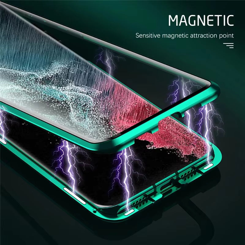 Samsung Anti-Peeping Magnetic Metal Case
