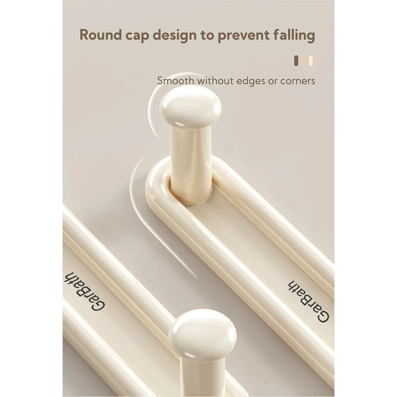 NEW Coat Hanger Storage Rocks Plastic Heavy Duty Hanger Storage