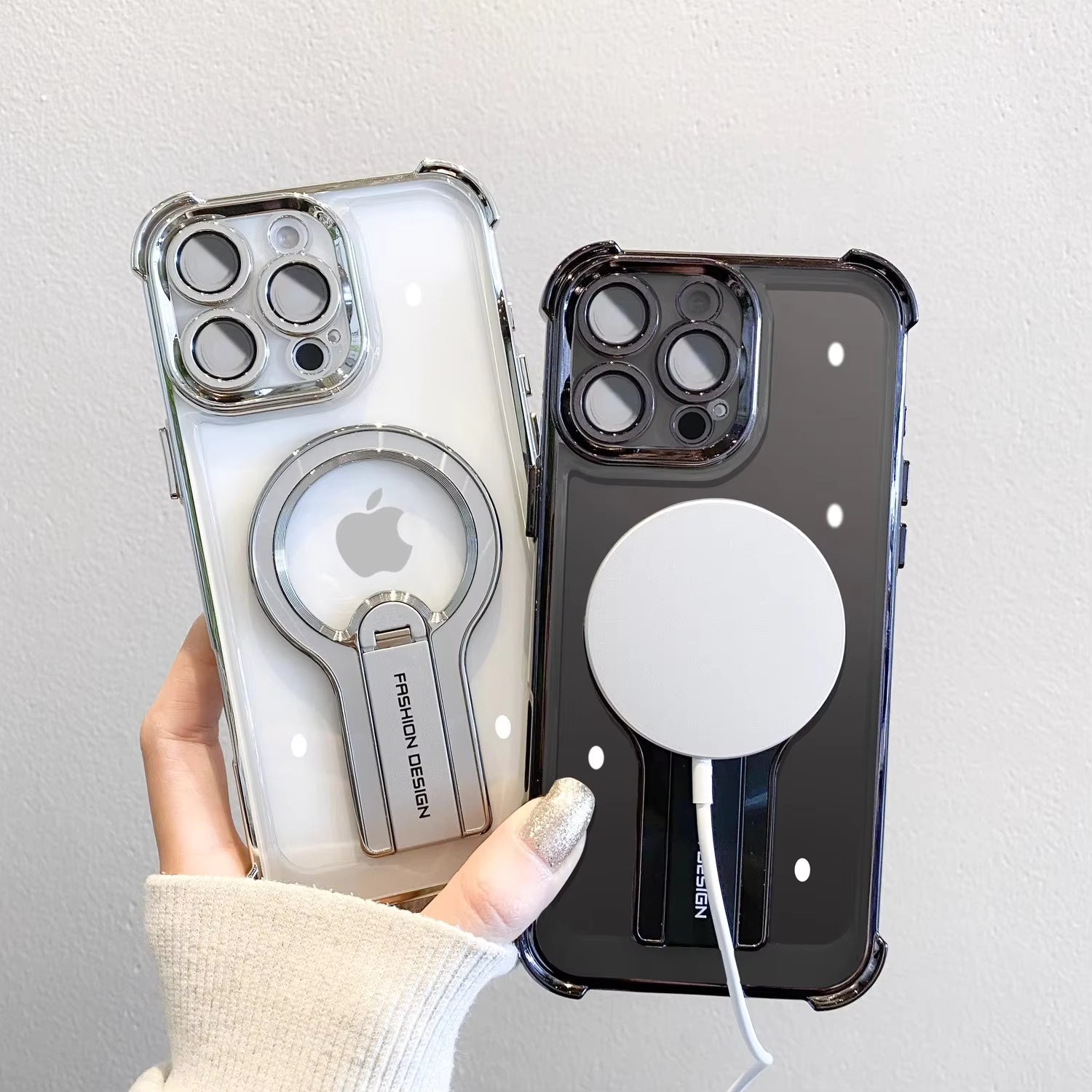MagArmor Case – 360° Rotatable Stand Magnetic Cover for iPhone