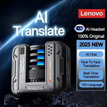 Original Lenovo LP49 AI Multilingual Translation Earphones Wireless