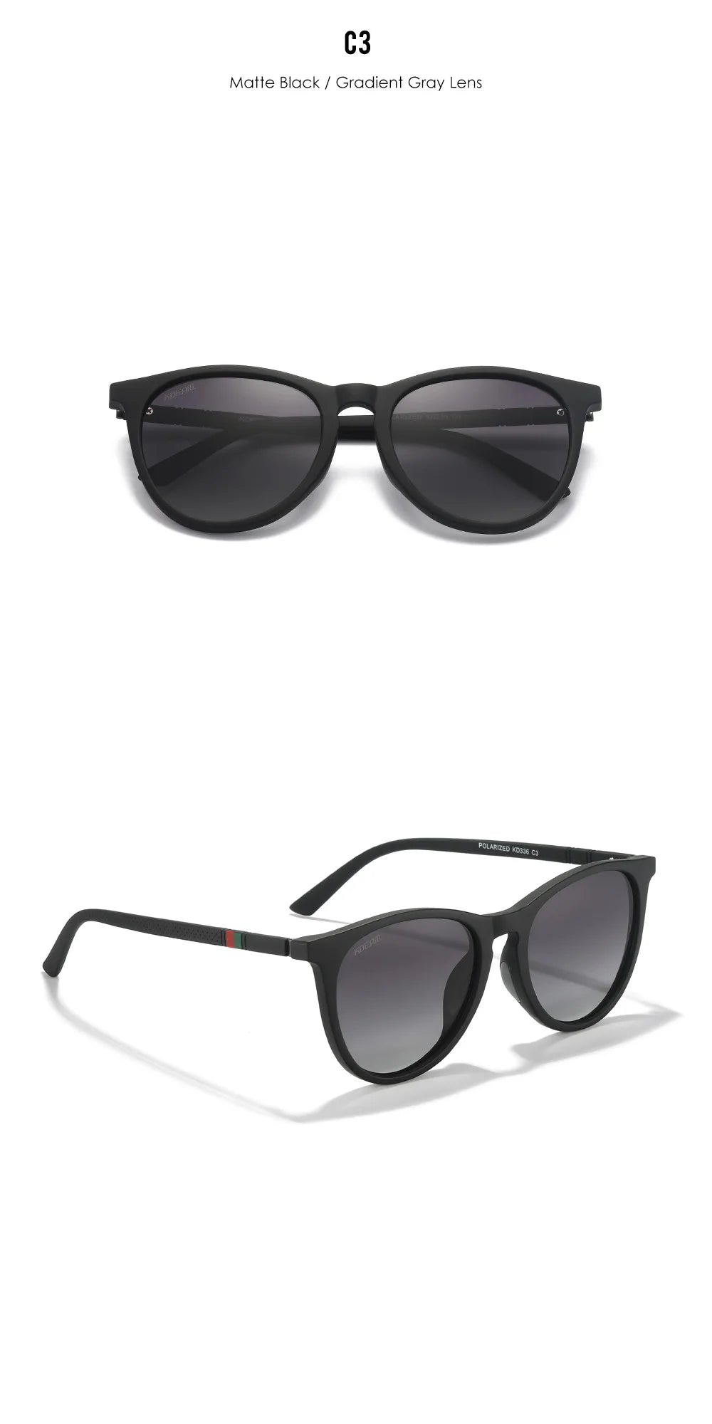 ADE WU KD336 Polarized Sunglasses for Men
