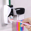 Punch-Free Automatic Toothpaste Dispenser & Holder Set