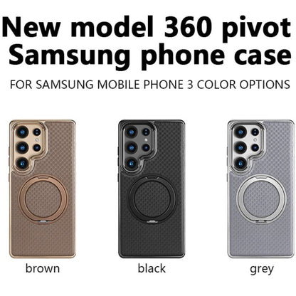 Luxury PU Leather Samsung Case – Magnetic, Shockproof, 360° Ring Stand