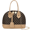 Contrast Color Shell Shape Shoulder Bag Ladies Messenger Crossbody Bags