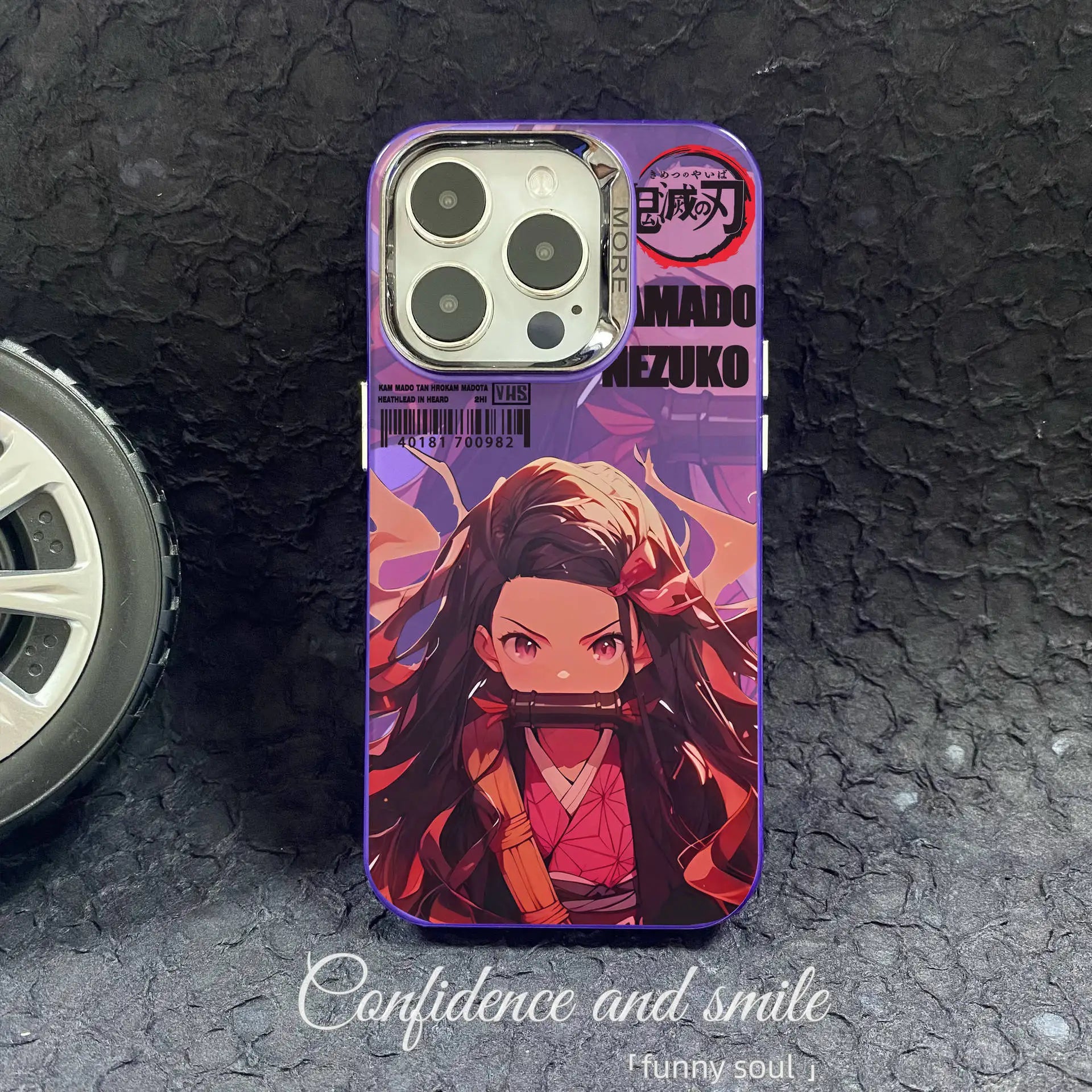 Demon Slayer 3D Silver Phone Case for iphone
