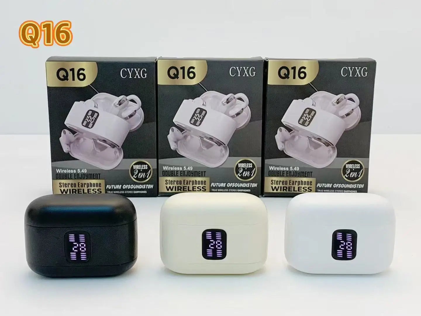 Q16 Wireless ANC Earphones for Couples