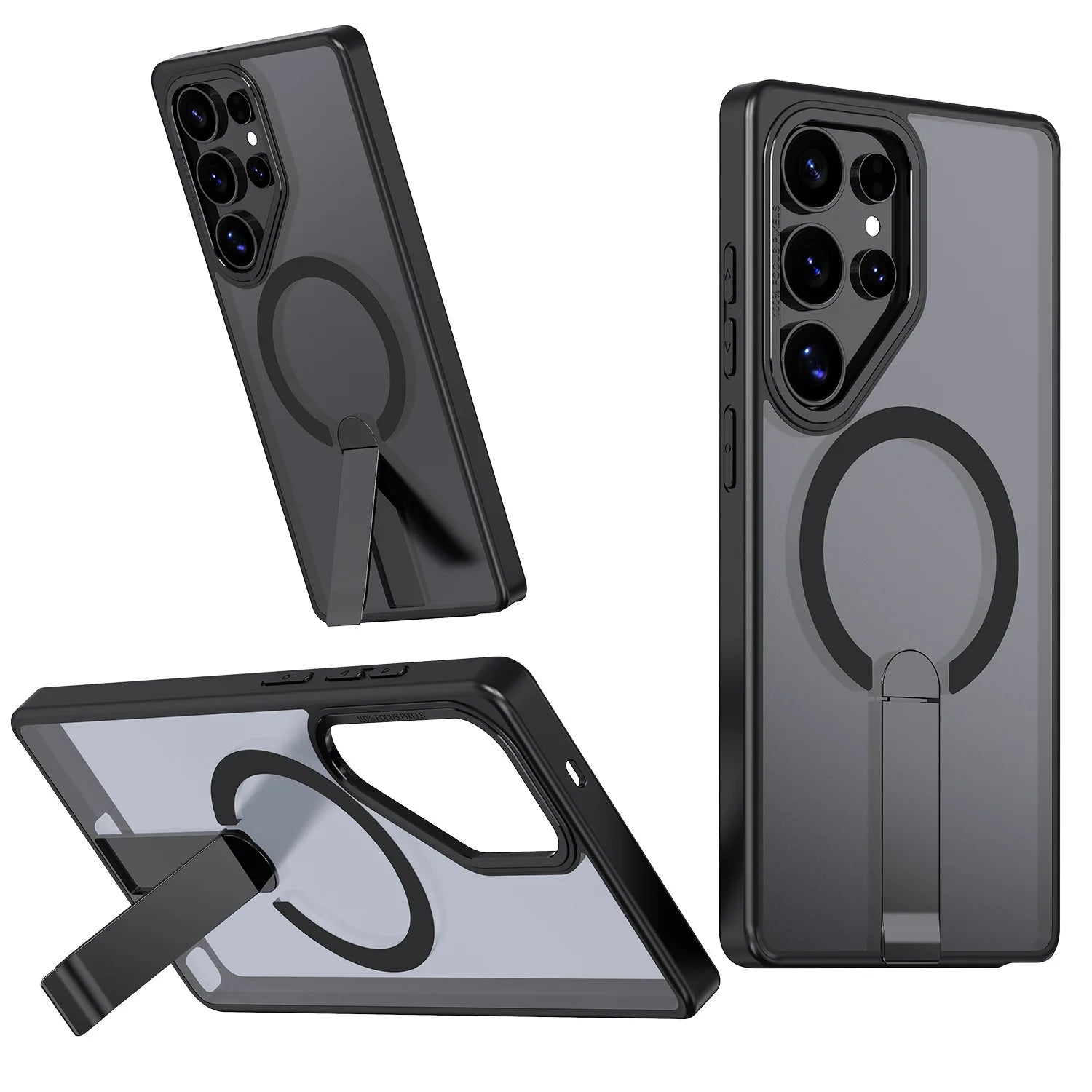Luxury Matte Magnetic Shockproof Phone Case