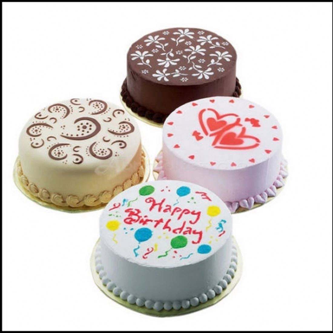 Wedding Cake Stencil Set