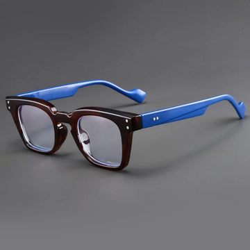 Retro Square Reading Glasses - Anti Blue Light