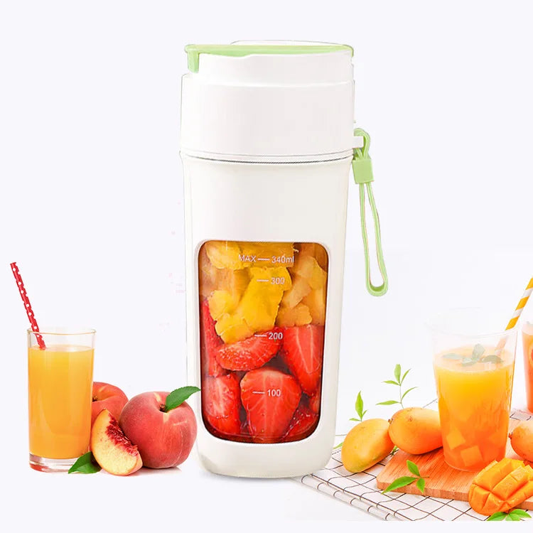Mini Fruit Juice and Portable Electric Rechargeable Portable Blender Juicer