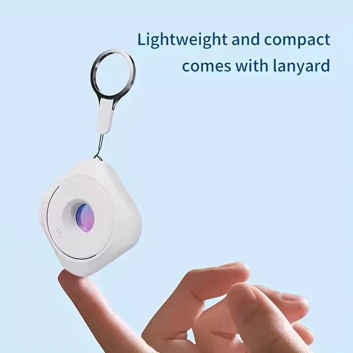 Mini Infrared Hidden Camera Detector – Portable Anti-Spy Finder & Lens Scanner for Hotel Room & Travel Security