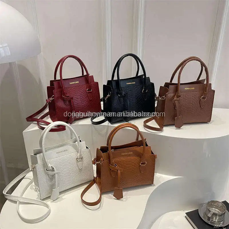 Designer Saddle Shoulder Bags Women's Vintage PVC PU Shoulder Bag for