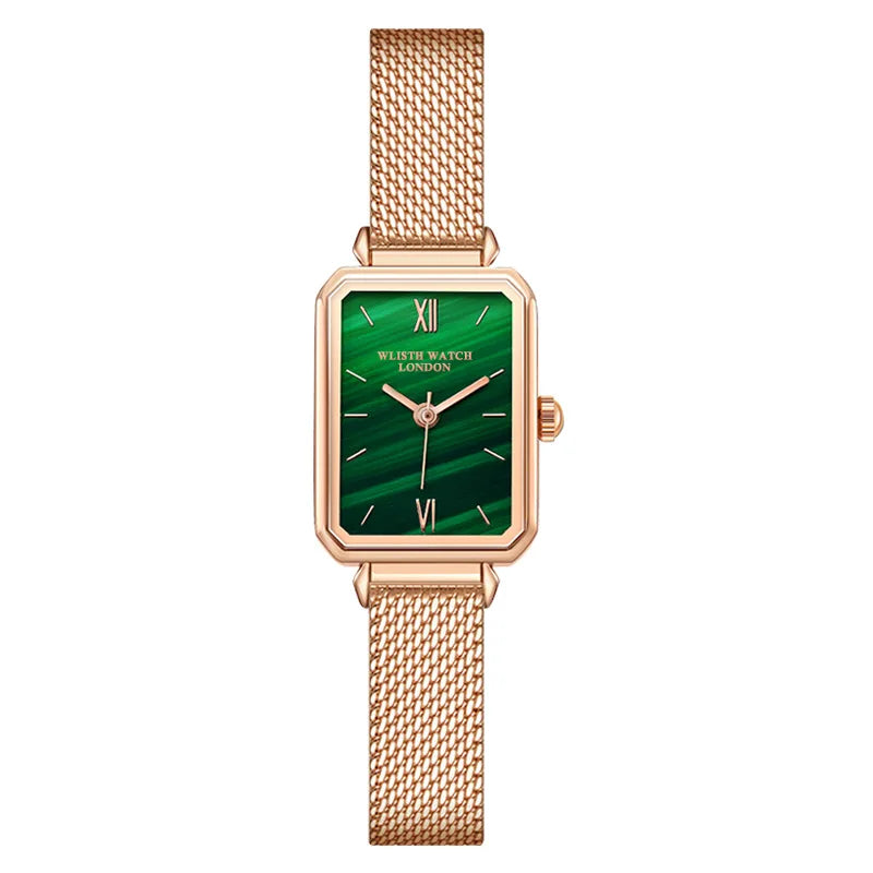 Wlisth S527 Luxury Green Dial Waterproof Watch