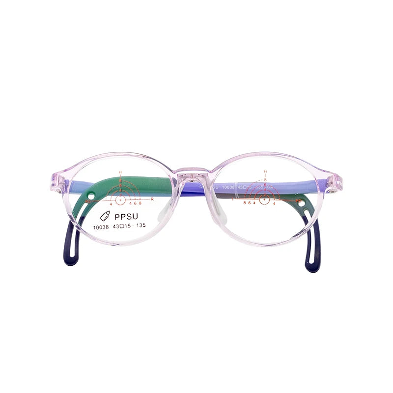 Premium Kids Glasses with Silicone Nose Pads Reading glass