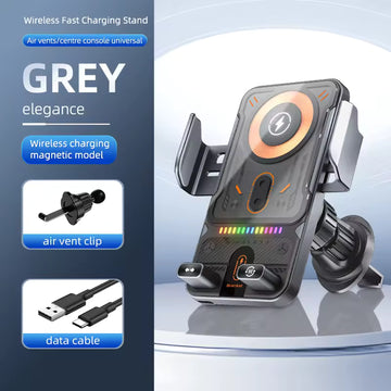 Portable F18 Magnetic Car Wireless Phone Charger