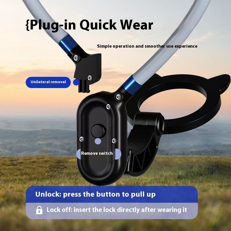 Silicone Magnetic Phone Neck Mount