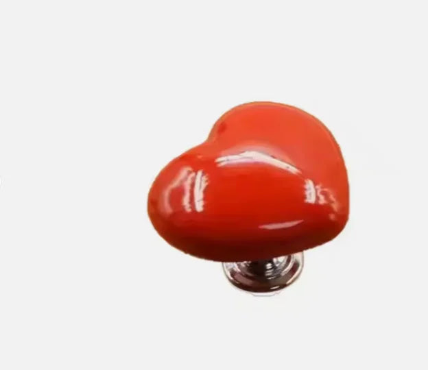 Heart Shape Toilet Flush Button