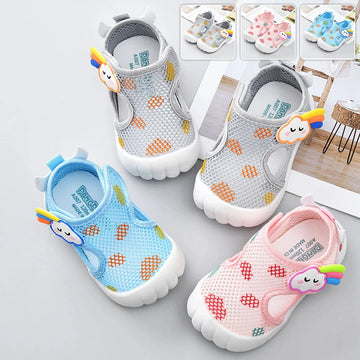 Unisex Summer Breathable Air Mesh Sandals for Kids Baby Casual Shoes