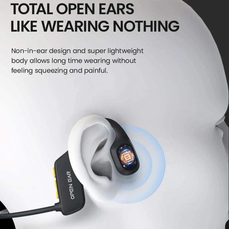 Wireless Open Ear Bone Conduction Headset