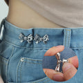 No Sew Jeans Metal Buttons Easy Clip Perfect Fit Instant Universal