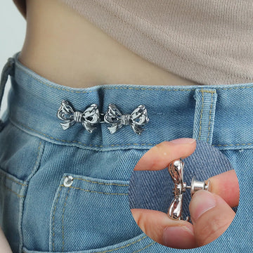 No Sew Jeans Metal Buttons Easy Clip Perfect Fit Instant Universal