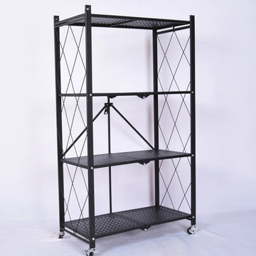 High Quality Hot Selling Large Capacity Kitchen Rack Shelf White and