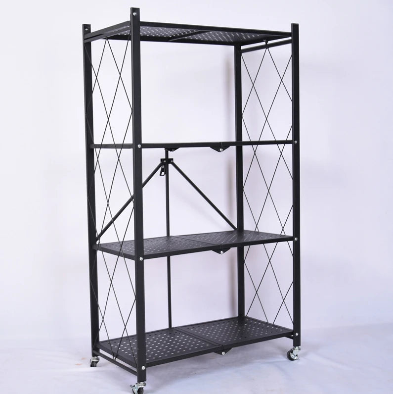 High Quality Hot Selling Large Capacity Kitchen Rack Shelf White and