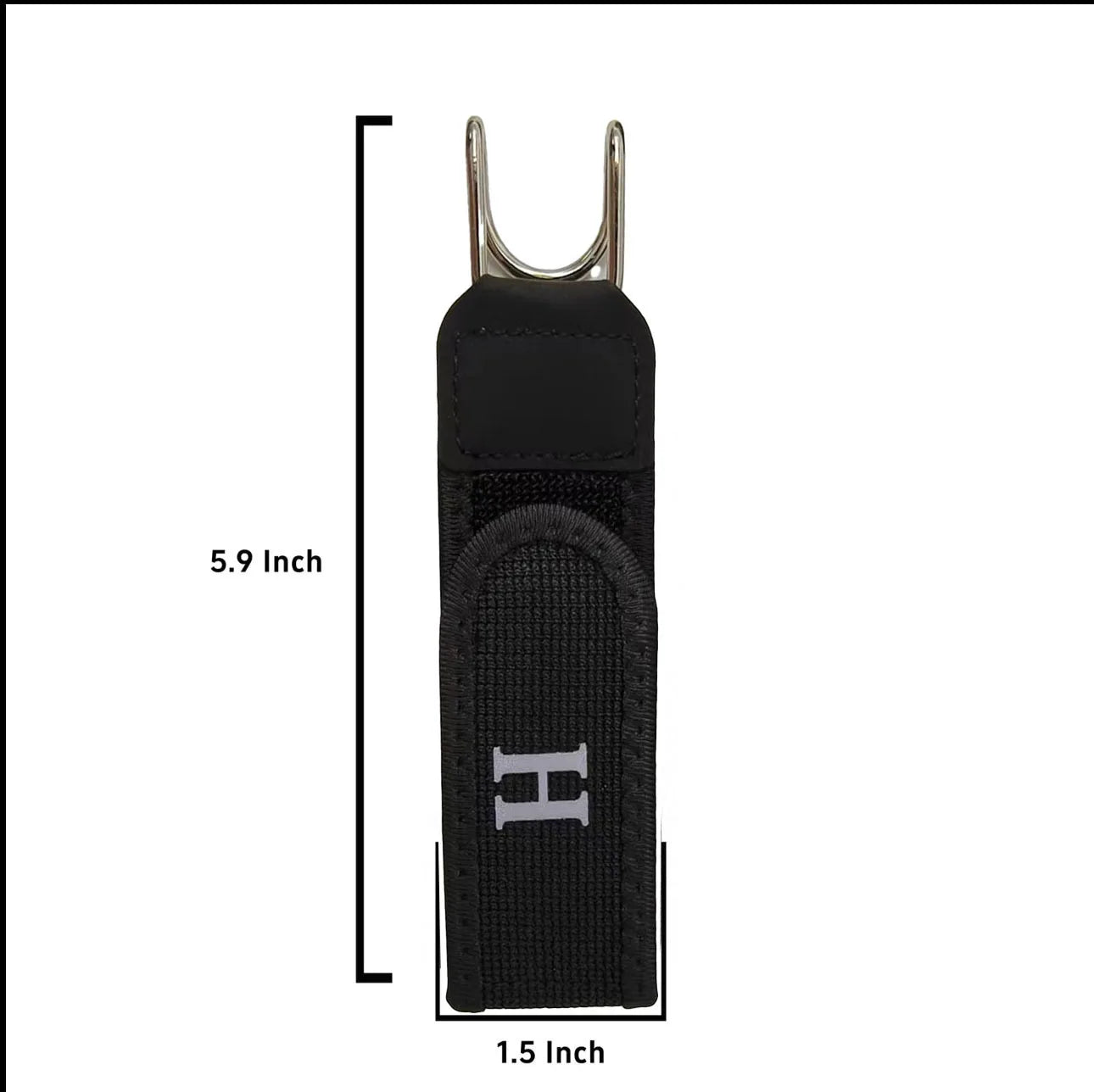 Adjustable Unisex Elastic Iron Hook Belt