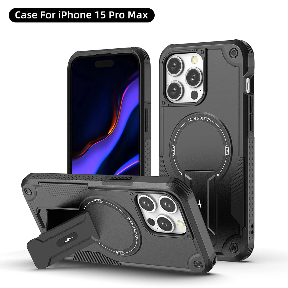 Hybrid 2-in-1 Waterproof Case for iPhone 17 Pro Max