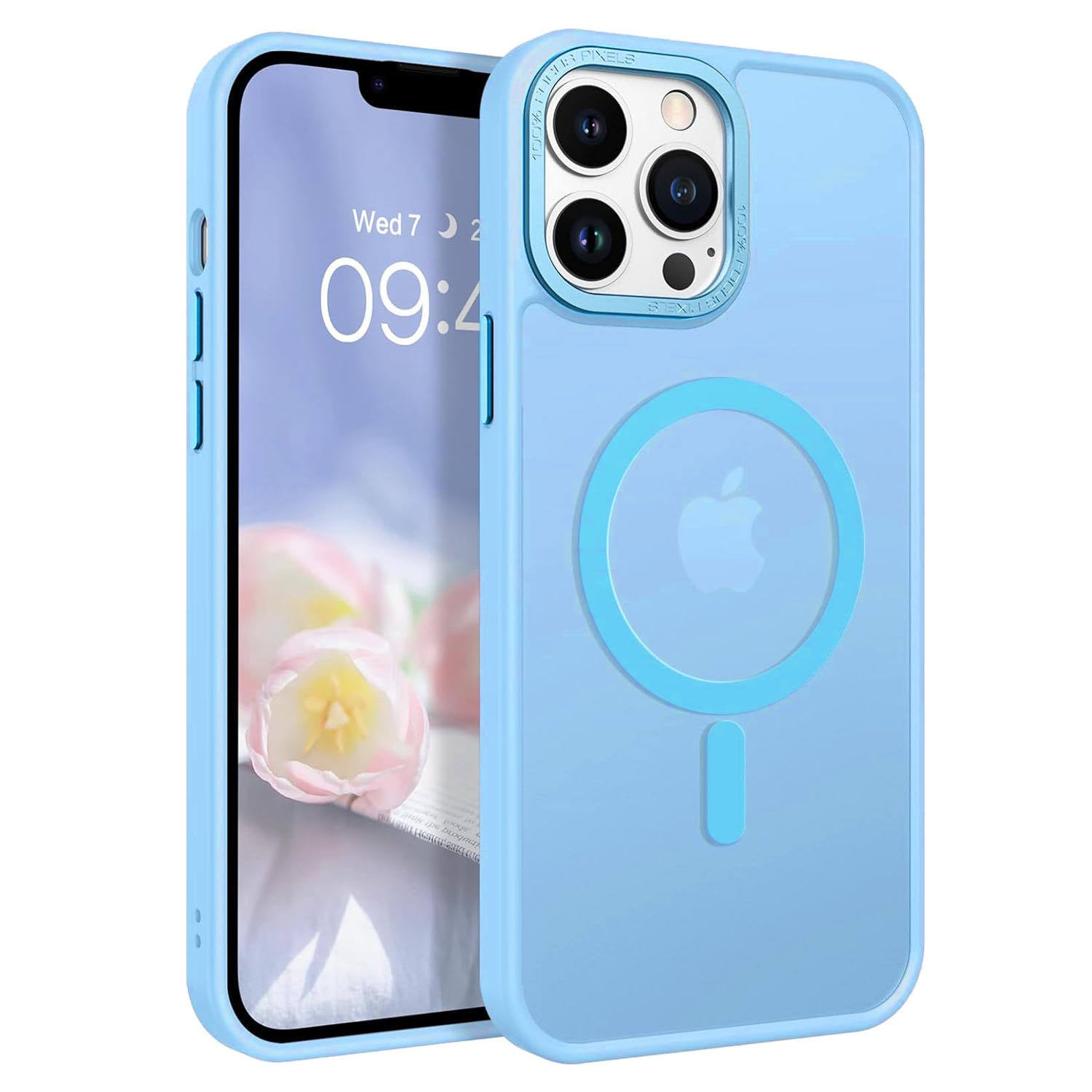 Matte Frosted TPU Silicone Magnetic Case for iPhone – Shockproof Slim Protective Cover