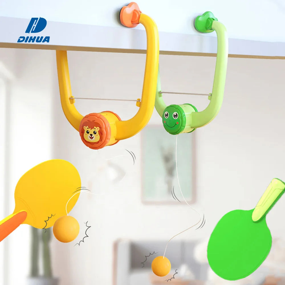 Indoor Hanging Table Tennis Trainer for Kids & Parents