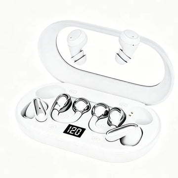 P47 3-in-1 Wireless Bluetooths Earbuds In-Ear & Ear-Clip Design LED
