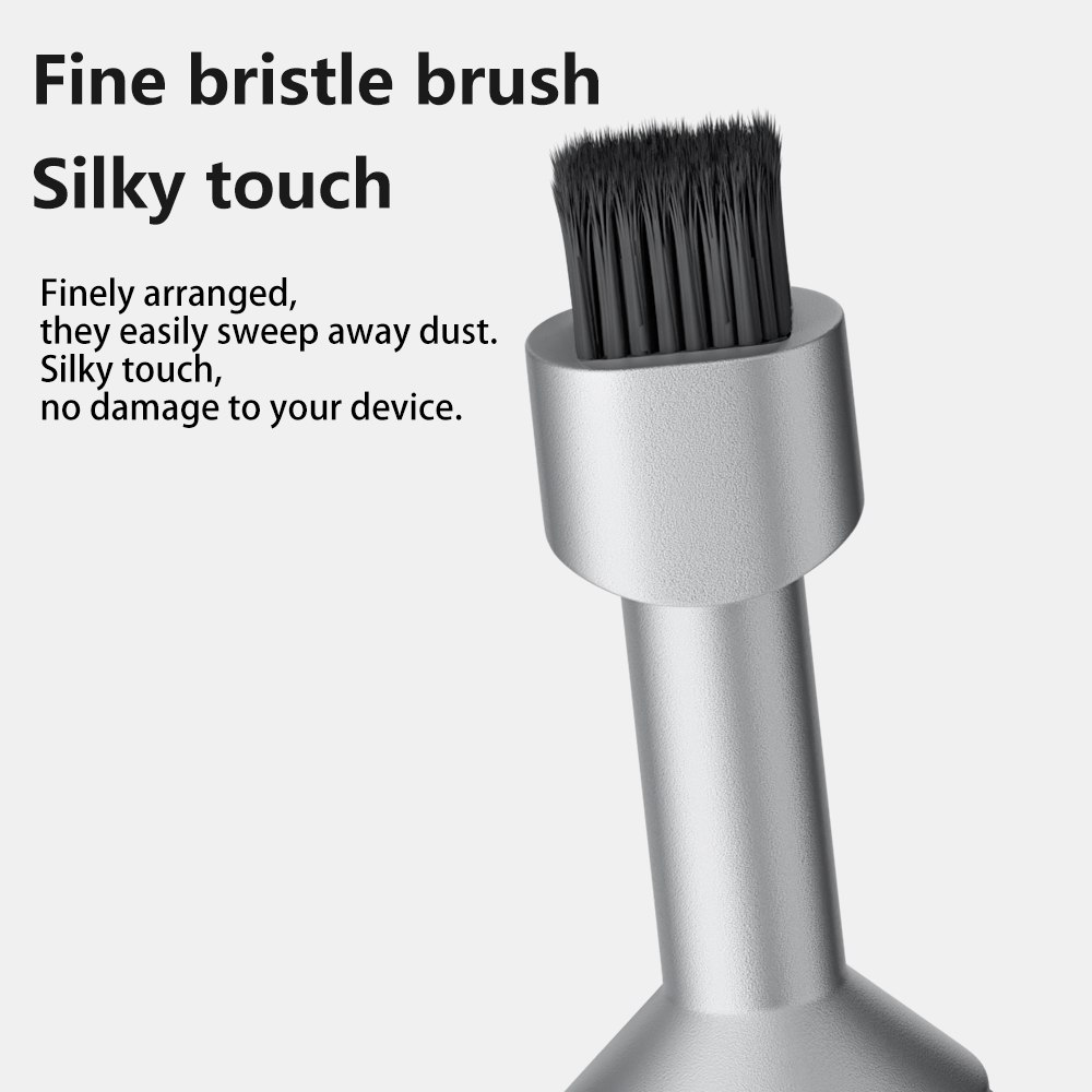 2 in 1 SIM Card Ejector Pin & Dust Cleaning Brush Keychain – Portable Mini Phone Accessories Tool