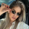 Women's Luxury Rimless Designer Sunglasses