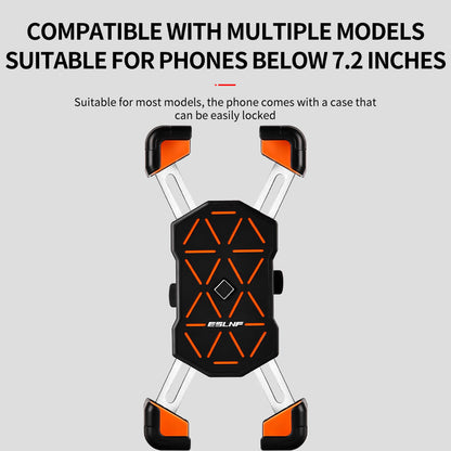Universal 360 Degree Bike Phone Mount – Quick Release Holder for Motorcycles & Bicycles