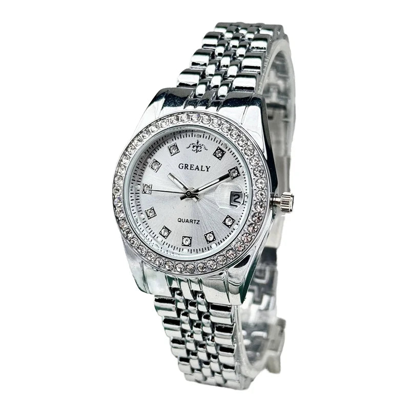GREALY Ladies Sapphire Quartz Watch 33mm