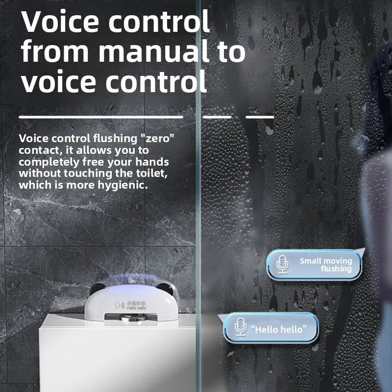 Smart AI Voice-Controlled Automatic Toilet Flush