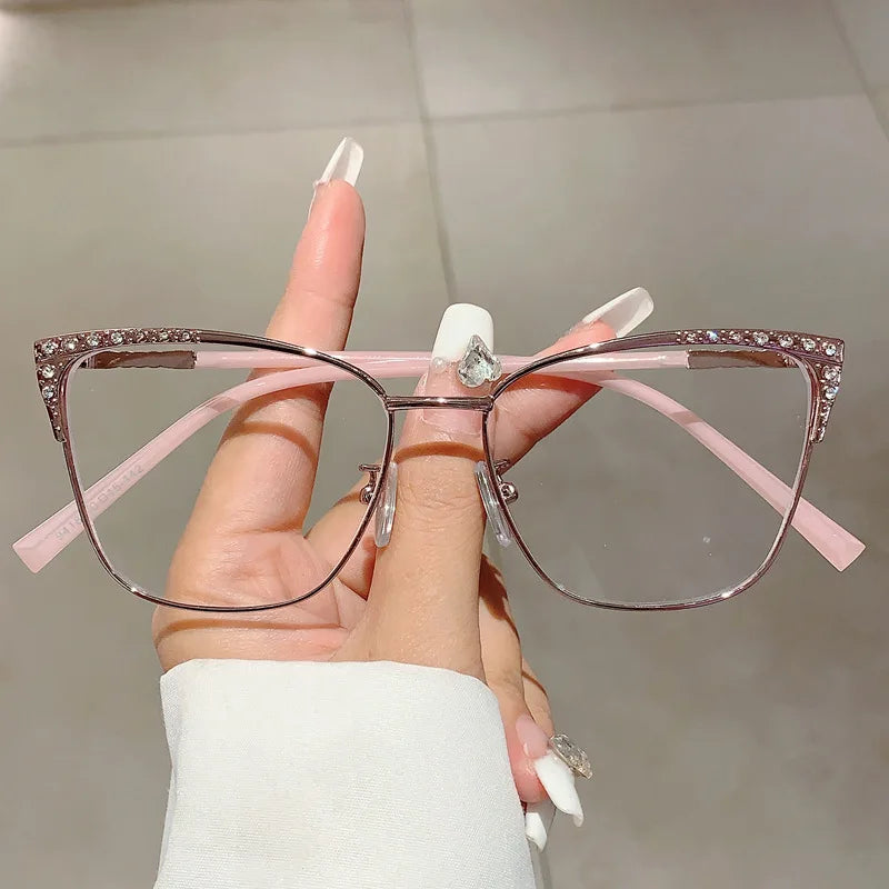 Trendy Cat Eye Blue Light Blocking Glasses