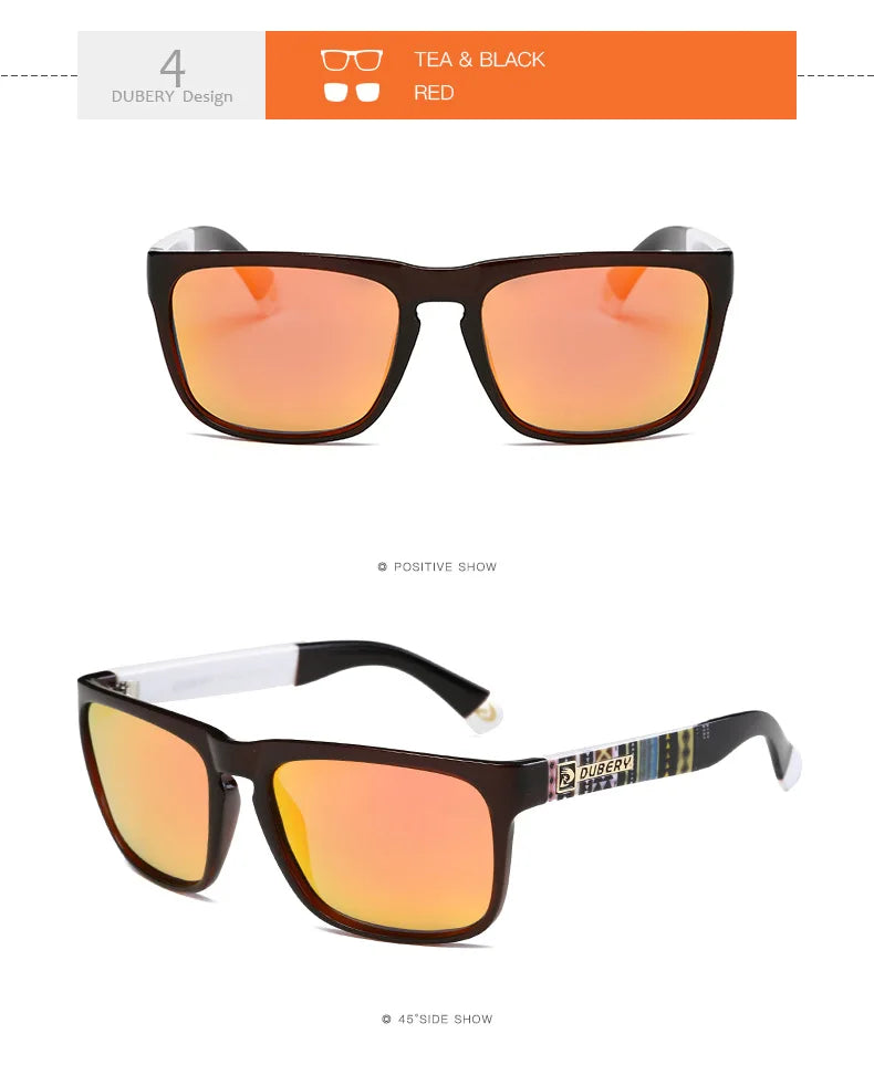 Dubery 730 Polarized Sunglasses for Men & Women