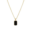 Gold Plated Gemstone Pendant Necklace for Wedding or Gift