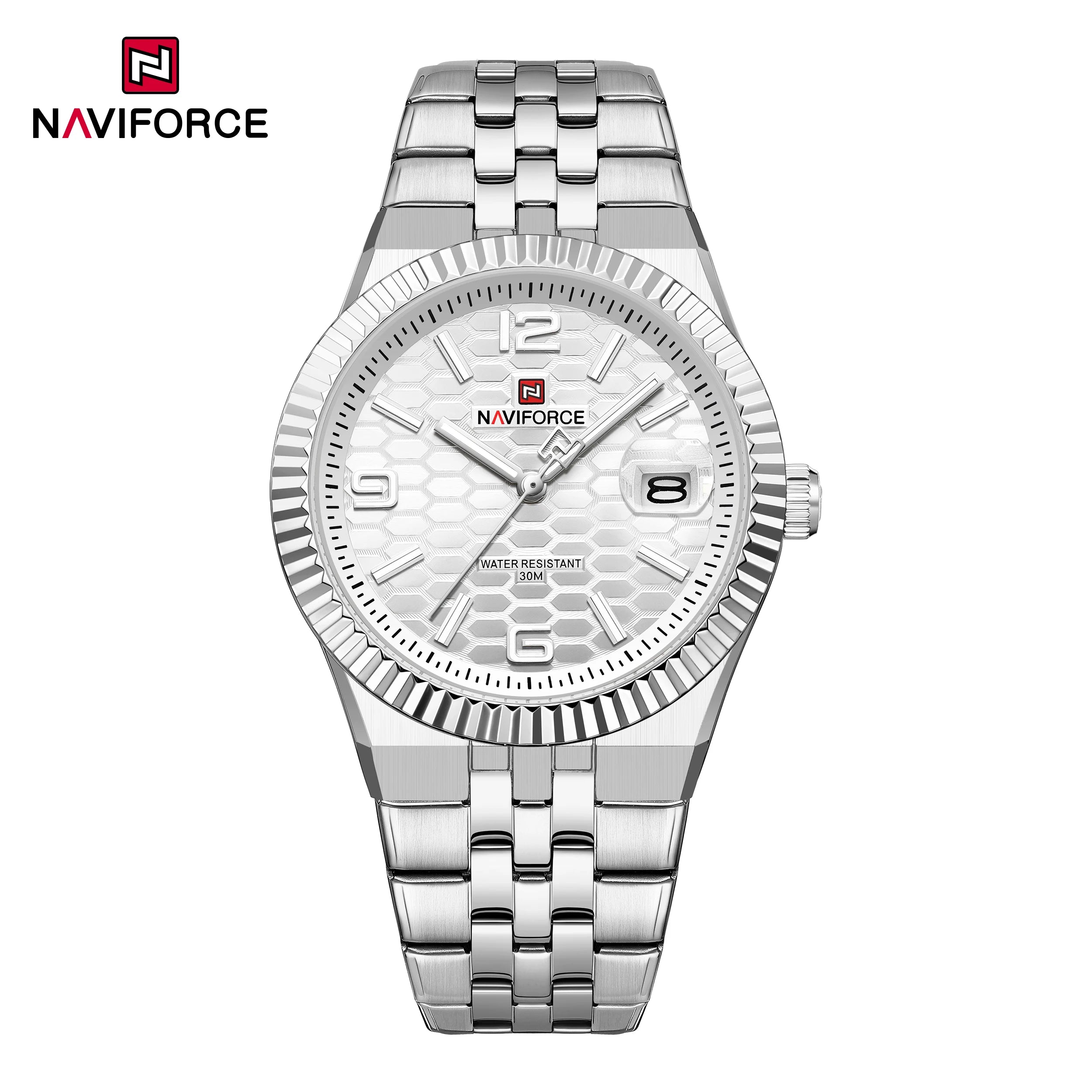 NAVIFORCE Men's Luxury Waterproof Wristwatch